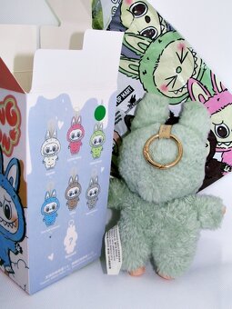 🐱 LAFUFU styl LABUBU - GREEN GRAPE monster macaron V1. - 8