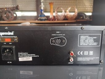 Gemini CDX- 2400 Rackmount duální CD přehrávač - 8