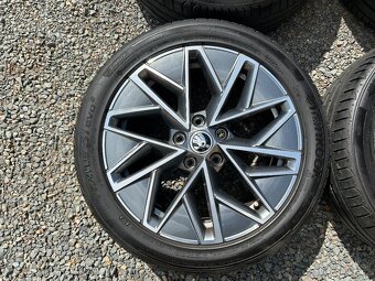 Alu orig letní sada Škoda Pulsar 5x112 7J ET46 225/45 R17 - 8