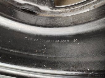 REZERVA 5X100 SUBARU FORESTER +PNEU 205/70 R15 95H - 8