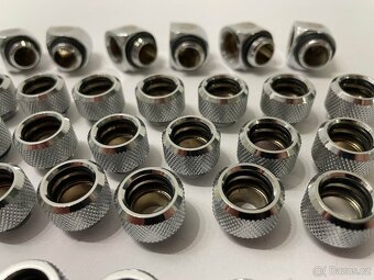 Vodní chlazení - Fitinky Bitspower Silver - 8