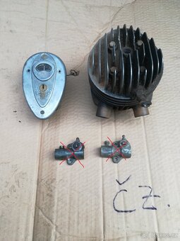 motor NSU 501 + díly různé - 8