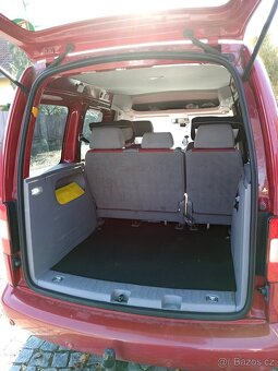 VW CADDY LIFE, 1,9 TDi, 77kW, rodinné auto - 8