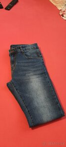 PÁNSKÉ DŽÍNY DENIM - slim - 8