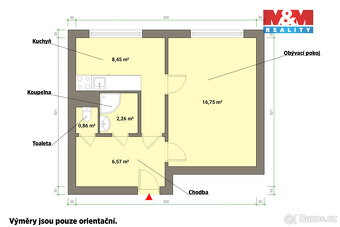 Prodej bytu 1+1, 35 m², Františkovy Lázně, ul. Ot. Březiny - 8