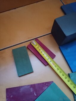 Prodám geometrické pomůcky dřevěné za 70 Kč - 8