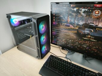 Herní 6-jádro Ryzen 5 /32GB RAM/GTX 1070 8GB/SSD 1TB M.2/W11 - 8