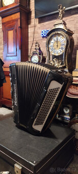 4 hlasá musette harmonika MARINUCCI MODEL 850. - 8