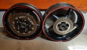 Yamaha YZF R6, kola sada 2005 - 8
