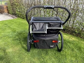 Thule Chariot Sport 2 Double Black (jogging set + cyklo set) - 8