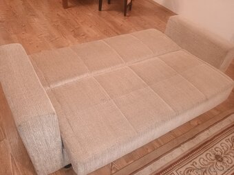 Prodám rozkládací textilní sedací 3 + 2 + 1 soupravu - 8