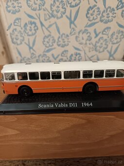 Model autobusu Scania Vabis D11 1964 - 8