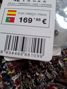Tvídové vlněné sako Desigual - 8
