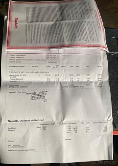 Nový AKU Šroubovák Makita - 8