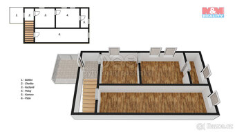 Prodej rodinného domu, 210 m², Kostelec nad Orlicí - 8