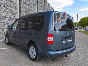 VW Caddy MAXI 1.9TDi 77kw,251TKM,2010,BEZ DPF,2xklíč,7míst - 8