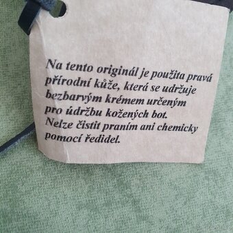 Originální kožený pásek - 8