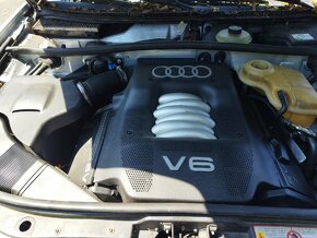 Prodám veškeré díly Audi A6, C5 2.4i 121kw, motor AGA - 8