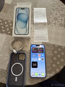 Apple iPhone 15 blue 128gb - 8
