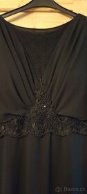 Šaty černé společenské - 8