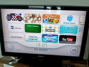 nintendo wii + 12her + prislusenstvi + balancni podlozka - 8