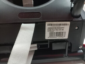 Britax Römer Dualfix 2 R, 0-18 kg, červená - 8