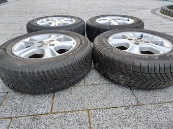 ALU kola Peugeot 15" vč. zimních pneu - 8