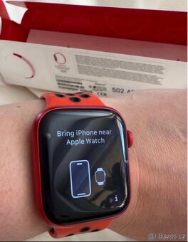 Watch 8 cell 45 Red, Red Sport Band(Chytré hodinky) - 8