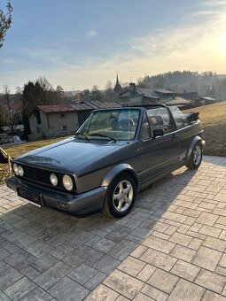 Volkswagen Golf Cabrio MK1 1.8i - parádní stav - 8