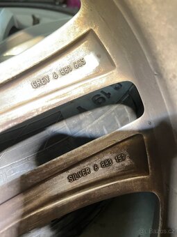 Originální sada Alu kol BMW 8,5Jx19 ET25; 5x112 - 8
