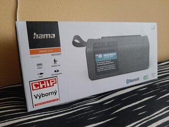 Hama DR200BT digitální rádio DAB, DAB+, FM, LCD displej - 8