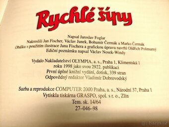 J. Foglar - RYCHLÉ ŠÍPY (souborné vydání) - nejlevněji - 8