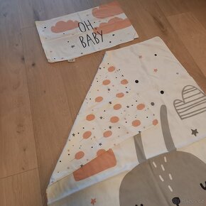 Set přikrývky a polštáře do dětské postýlky a povlečení - 8