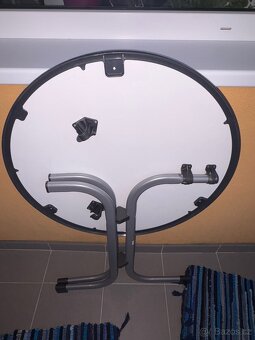 Zahradní kulatý balkónový stolek Sieger Mecalit - 8