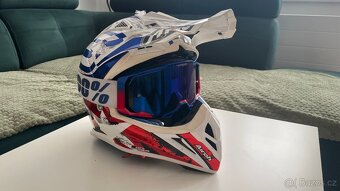 Airoh Aviator 2.3 Six Days CHILE vel. M + 100% Hiper Armega - 8