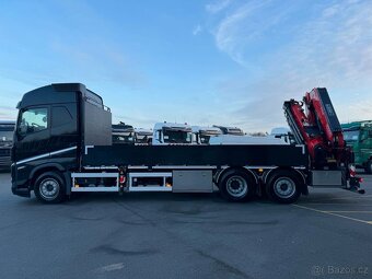 Volvo FH 500 6x2 kontejnerov nástavba a jeřábu FASSI F 545 - 8