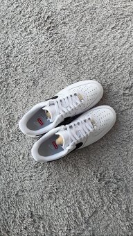 Nike Air Force 1 Low Supreme White Black - 8