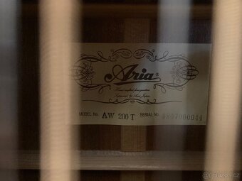 12ti strunná akustická kytara ARIA Model AW 200 T - 8