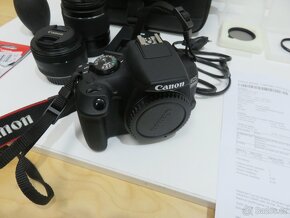 Zánovní digitální fotoaparát Canon EOS 2000D + 2 x objektiv - 8
