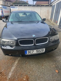 BMW 735i,r.v.2002,E65,nova STK 2/2027,odnímatelné tažné - 8