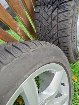 Originál AUDI ALU kola R17 + zánovní zimní pneu 245/45 - 8