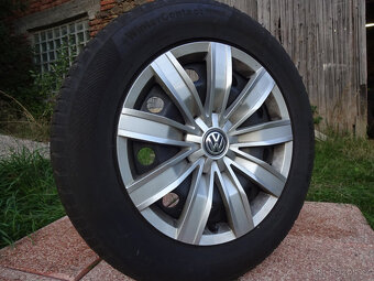ZIMNÍ 17" 5x112 pneu 215/65R17 Continental KODIAQ, TIGUAN - 8