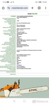 Motorová píla Stihl 056 AV - 8