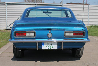 1967 Chevrolet Camaro 327 V8, manuál, vynikající stav - 8