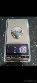 Zlaté 14K dvouplášťové hodinky (jeptišky) REMONTOIR - 8