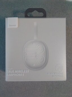 Bezdrátová sluchátka Baseus Encok True W05, bílé - 8