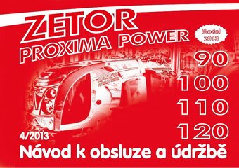 NÁVOD K OBSLUZE ZETOR PROXIMA PLUS A POWER - 8
