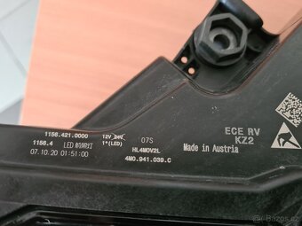 LEVÉ PŘEDNÍ SVĚTLO AUDI Q7 LIFT FULL LED MATRIX 4M0941039C - 8