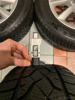 Alu kola Škoda R16 5X112 ZÁNOVNÍ CELOROČNÍ PNEU 205/55 R16 - 8