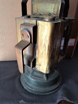 Stará karbidová lampa kolem roku 1900 - 8